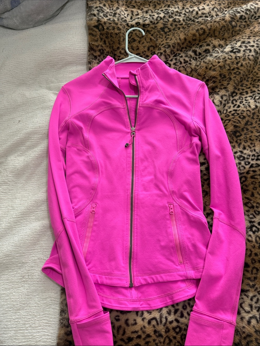 Lululemon Women’s Zip-Front Active Jacket - Hot Pink